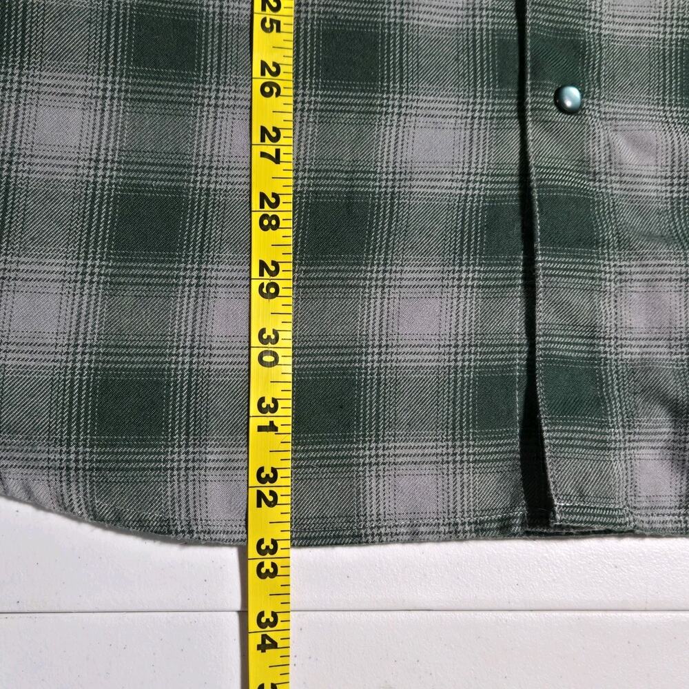 Dixxon Flannel Co "The Bixby 1" Men's XL Green Gray Long Sleeve Shirt - Picture 7 of 7
